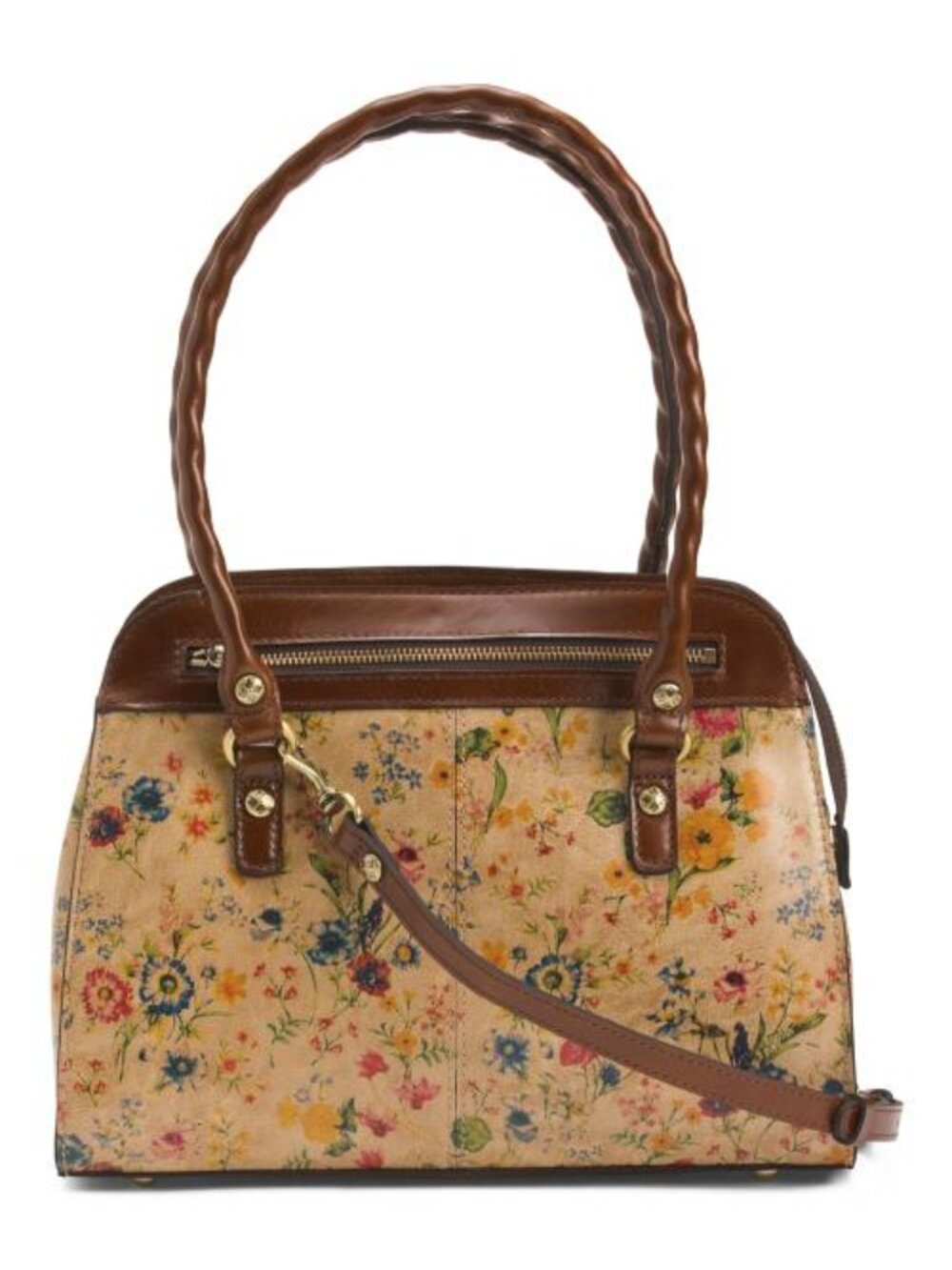 PATRICIA NASH Leather Calvi Satchel